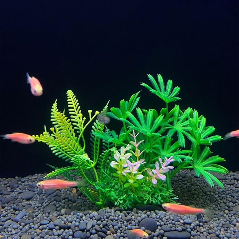 Artificial Aquarium Decoration - огляд і ціна Planted Aquarium Best Fish
