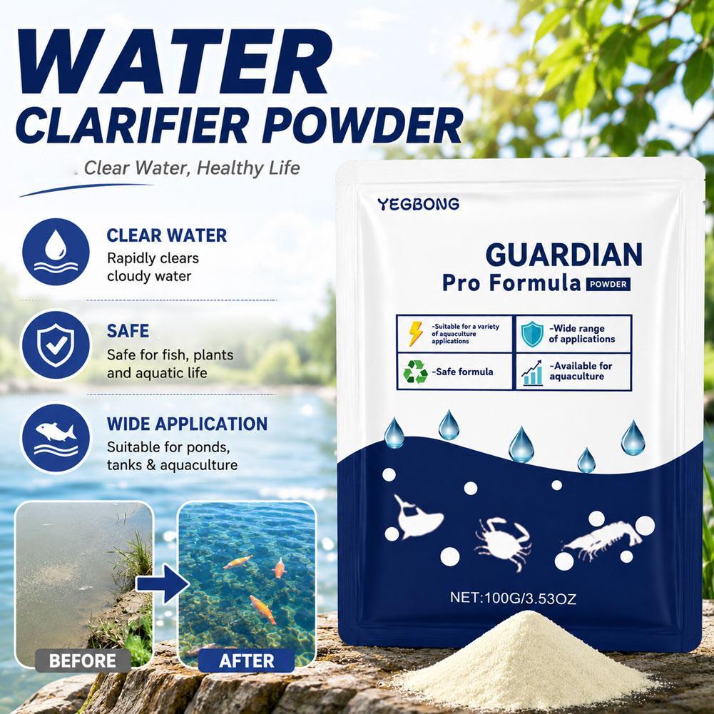 Aquarium Water Purifier Powder - огляд і ціна Planted Aquarium Care