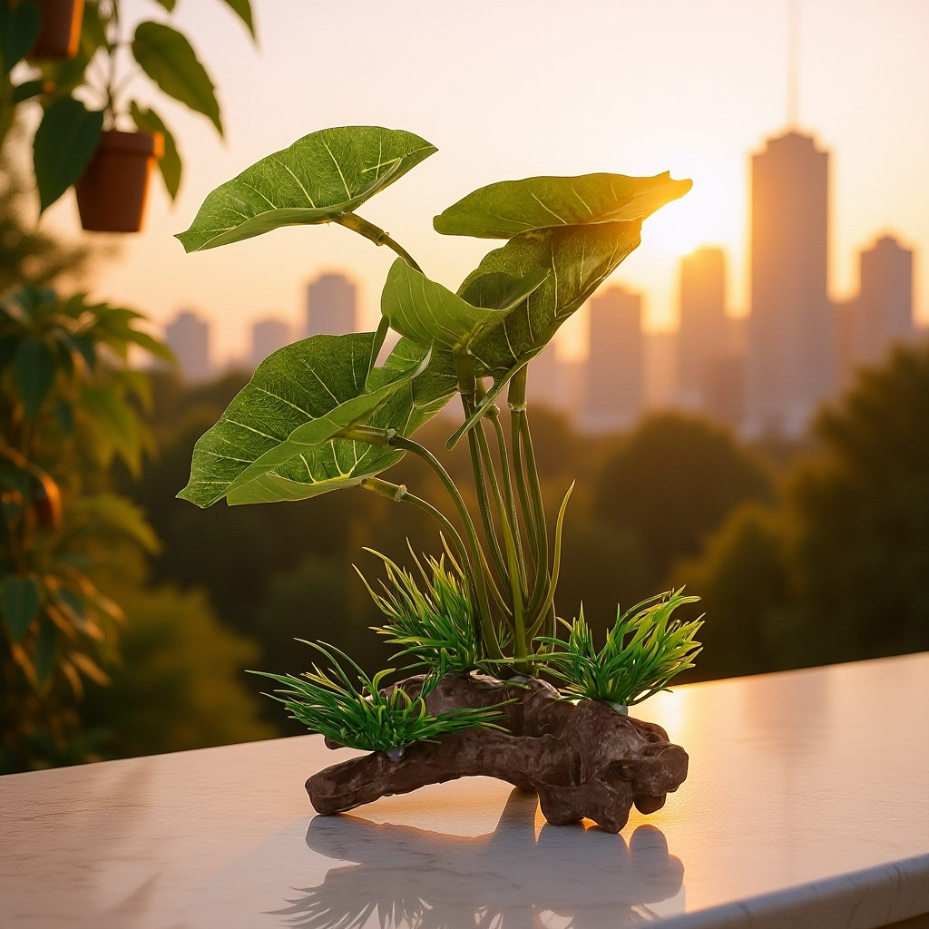 Realistic Plastic Aquarium Pla - огляд і ціна Planted Aquarium Care