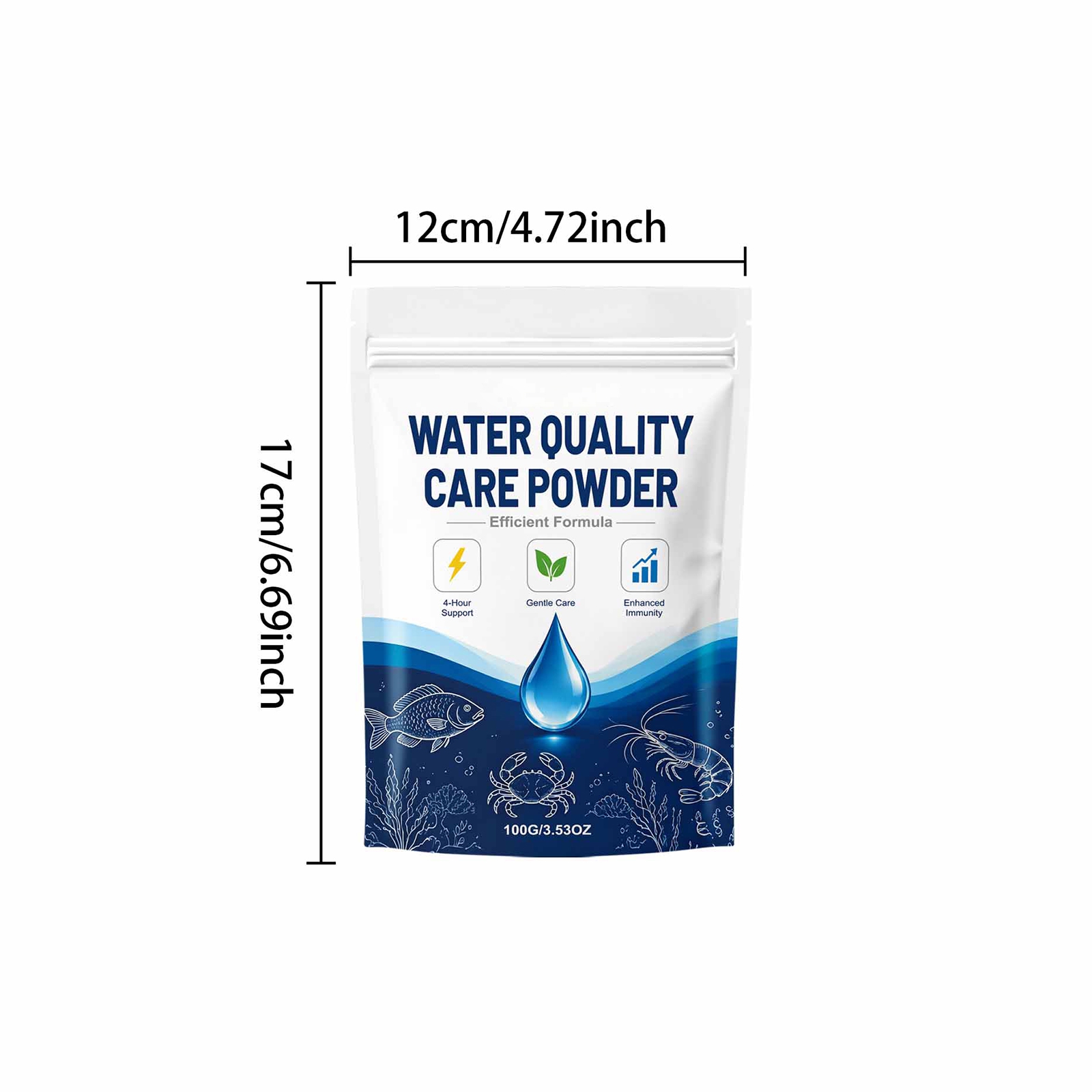 1/2/3/5PCS Fish Tank Water Cla - огляд і ціна Planted Aquarium Care