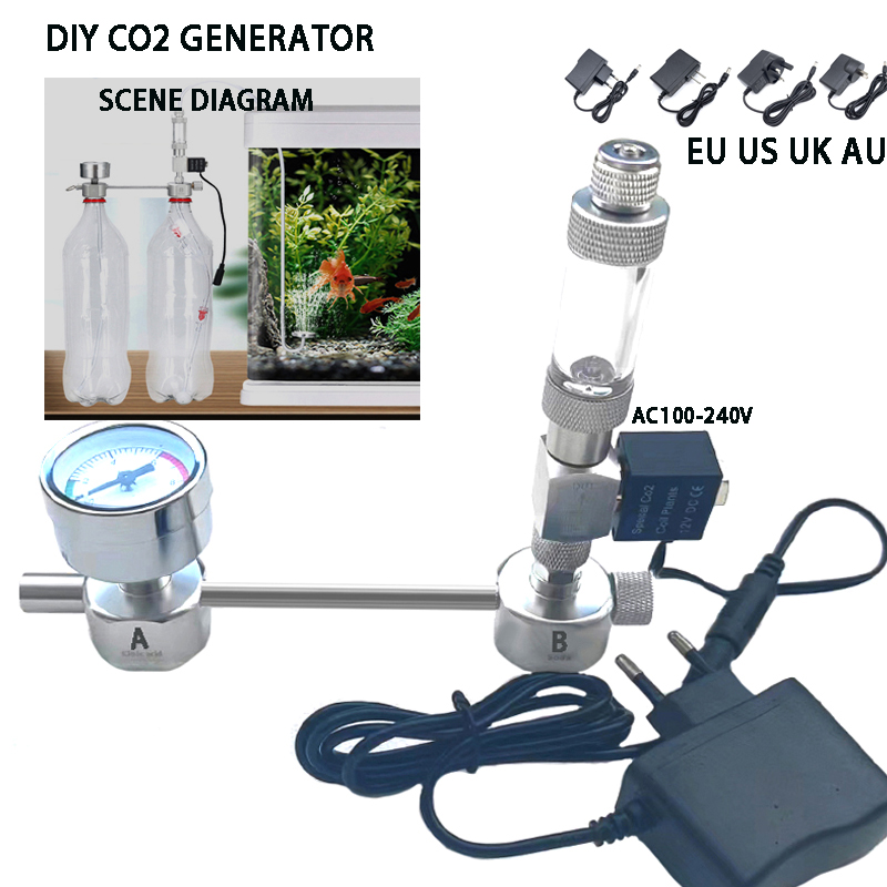 Aquarium DIY CO2 Generator Sys - огляд і ціна Aquarium Plant Order