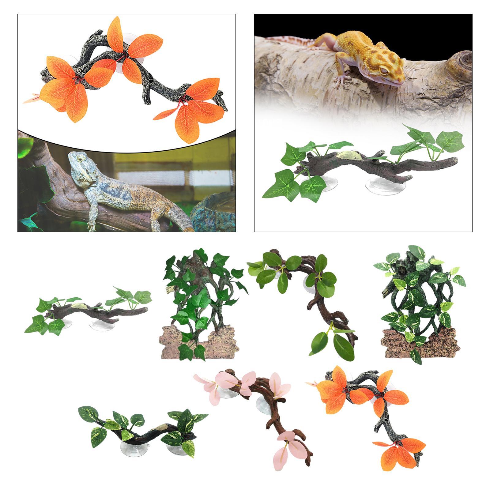 Gecko Plant Ornament Aquarium  - огляд і ціна Aquarium Planted Background