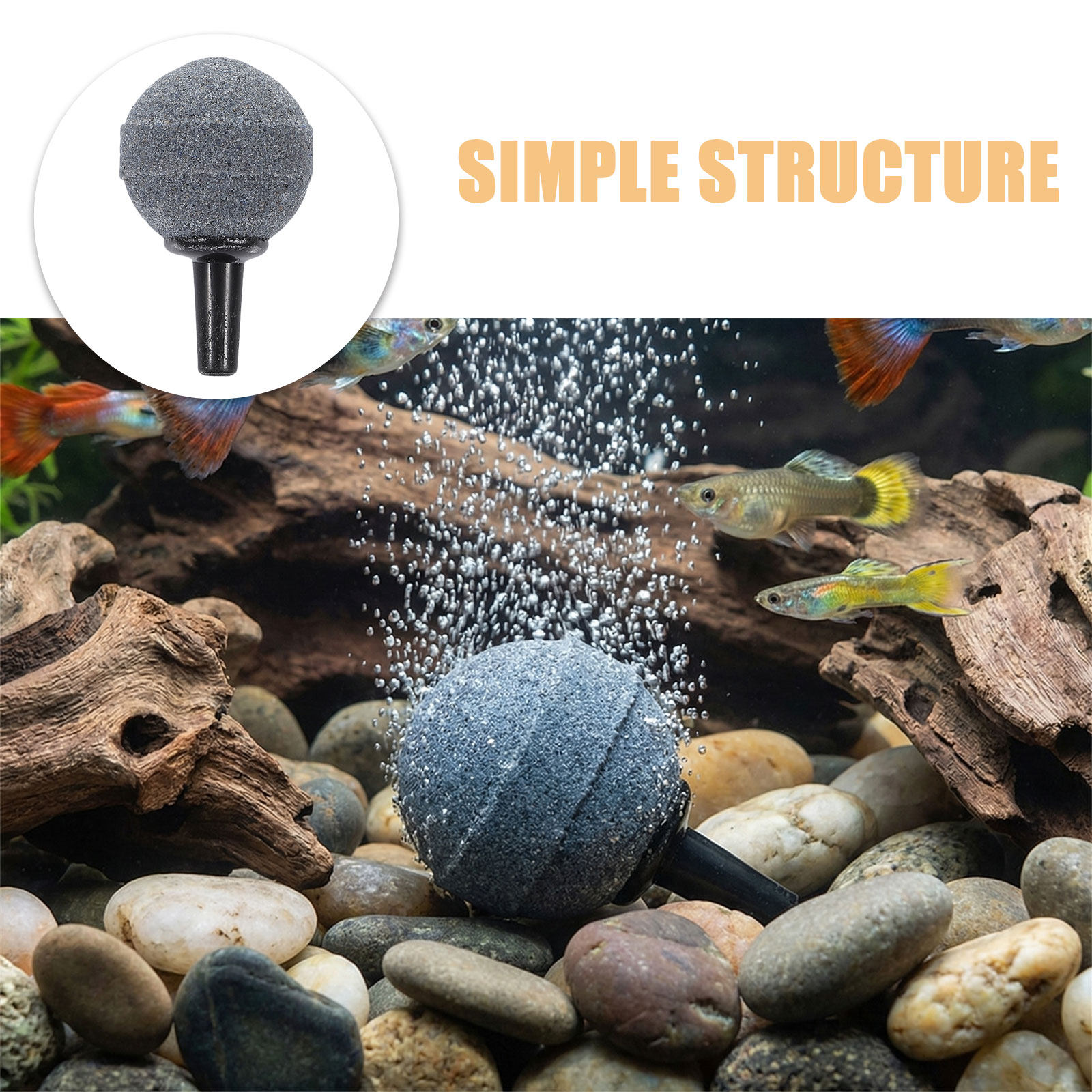 12pcs Aquarium Air Stone Bubbl - огляд і ціна Planted Aquarium Care