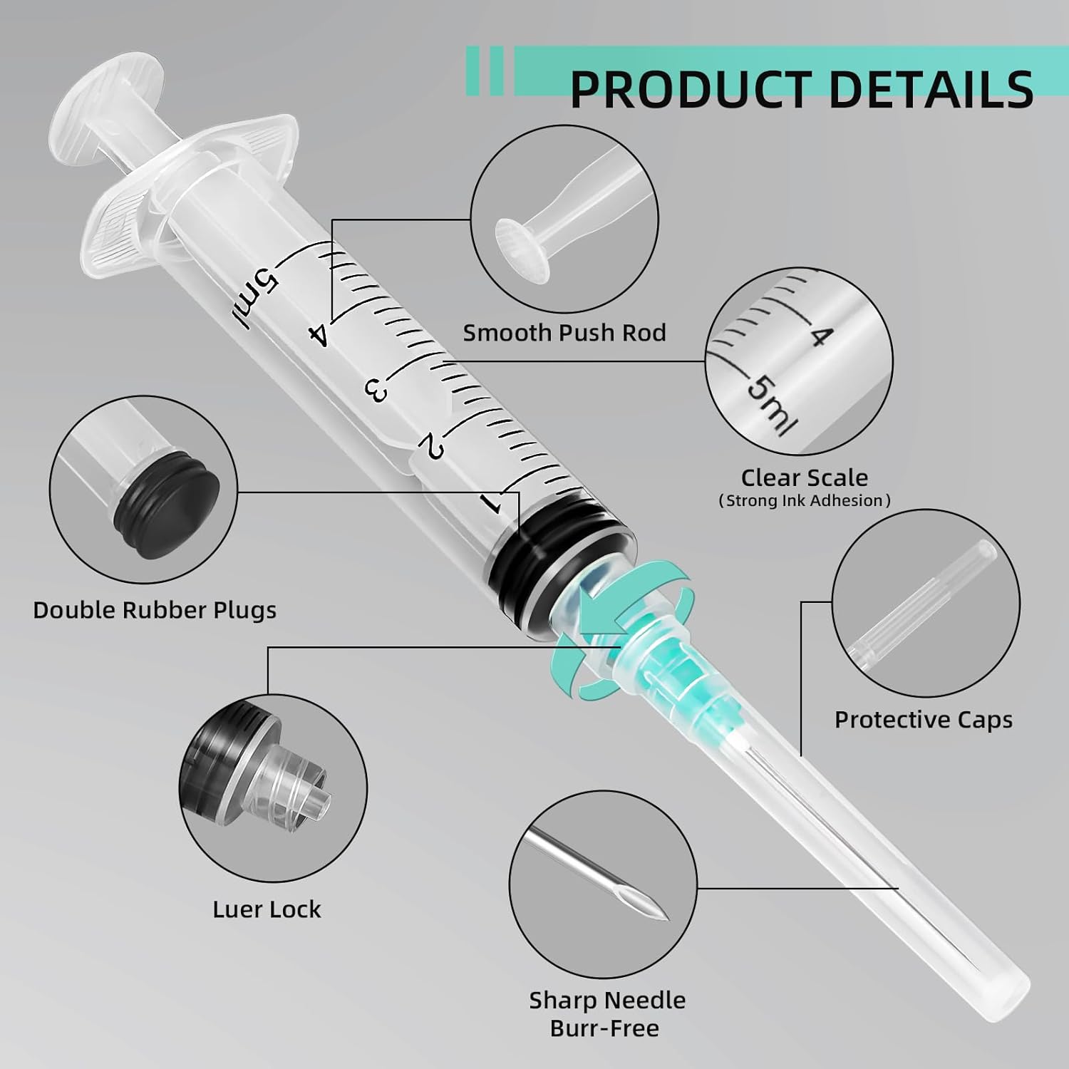 5ml Luer Lock Syringe, Suitabl - огляд і ціна Aquarium Plant Order
