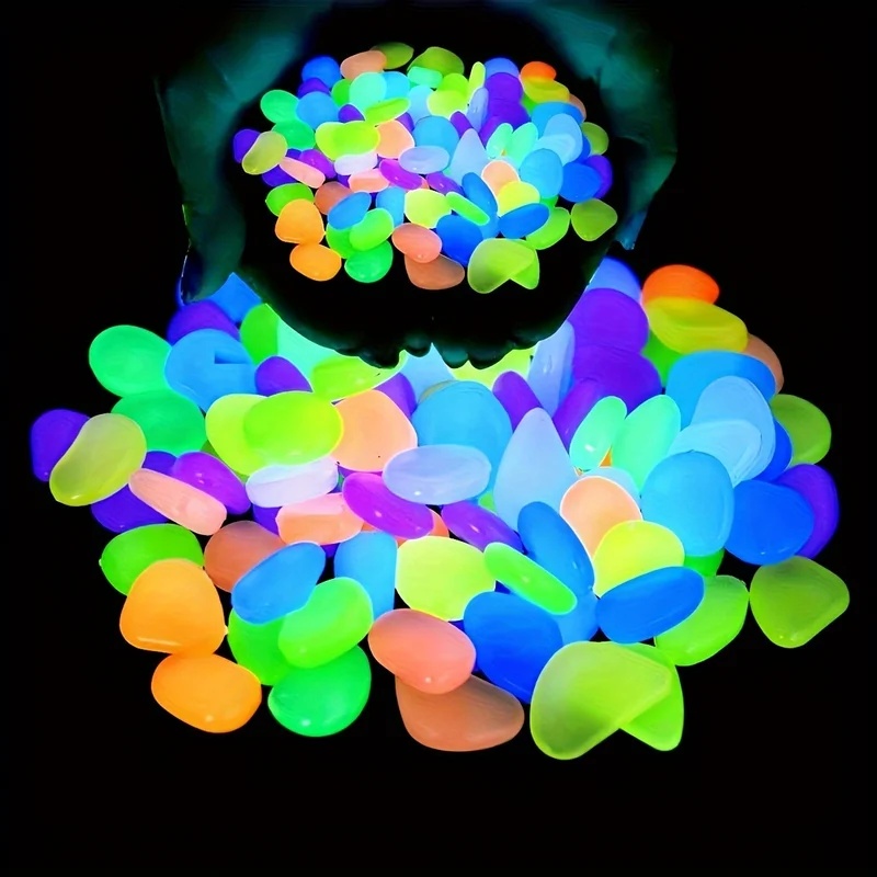 50-200pcs Glow in The Dark Peb - огляд і ціна Aquarium Plant Order